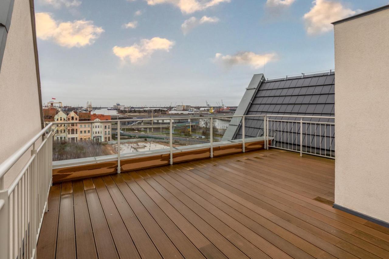Old Town Szczecin Gold Apartment ภายนอก รูปภาพ